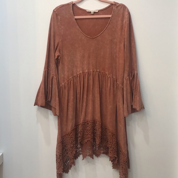 Boutique Distressed Boho Tunic size Medium - Picture 13 of 13